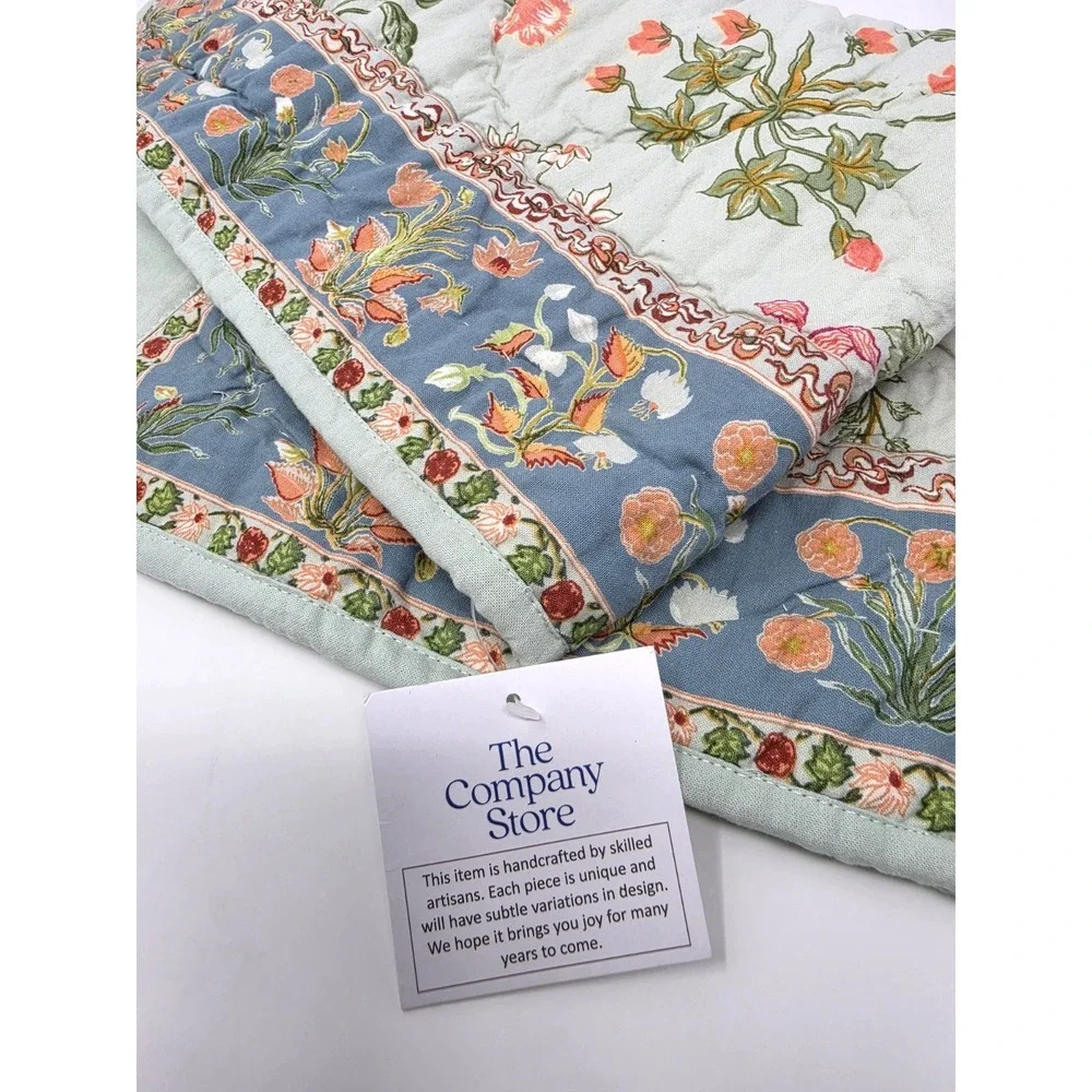 Company Store Myesha Floral Quilted Standard Sham